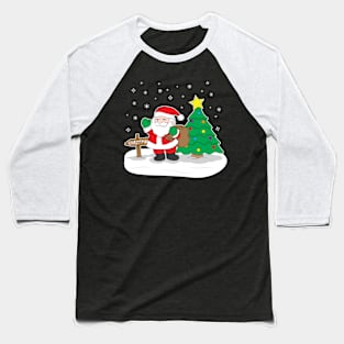 Christmas Tee Shirt. Funny Cute Santa tshirt Clothes Baseball T-Shirt